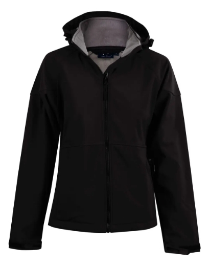 Picture of Winning Spirit, Ladies Softshell Full Zip Hoodie